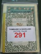 Kate Greenaway Almanacs, 2 issues - 1884 & 1891. Designs throughout by Kate Greenaway. In