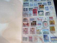 5 stamp stock books with a selection of Worldwide stamps. Estimate £20-40