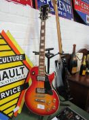 Satellite 6 string electric guitar. Estimate £30-50