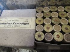 Approx 160 12 bore Eley paper cased cartridges, 5 & 6 shot, incl.100 no. 'War Time Issue'