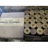 Approx 160 12 bore Eley paper cased cartridges, 5 & 6 shot, incl.100 no. 'War Time Issue'