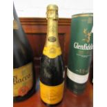 Large bottle of vintage Veuve Clicquot Ponsardin champagne. Estimate £30-50
