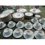 Royal Worcester 'Woodland' dinner service, mainly 12 settings. Estimate £80-120