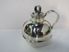 Sterling silver Guernsey water jug, hallmarked. Estimate £150-180