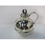Sterling silver Guernsey water jug, hallmarked. Estimate £150-180