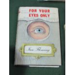 Ian Fleming's 'For Your Eyes Only' with dust jacket, published 1961, second impression. Estimate £