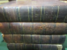 1811, Smollet's History of England with copper plate engravings. First 4 volumes which have mis-