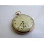 Omega pocket watch in a 9ct gold Dennison case, Birmingham 1950 not going.