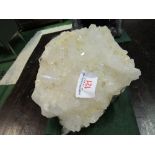 Lump of white crystal. Estimate £30-50