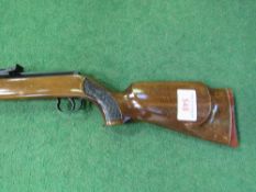 'Original' Mod. 50 .22 calibre air rifle together with a shotgun cleaner. Estimate £30-50