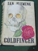 Ian Fleming's 'Goldfinger' with dust jacket, 1959, second impression. Estimate £30-50