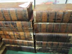 1803 'Hume's History of England' by David Hume, with numerous copper plate engravings. 10 volumes