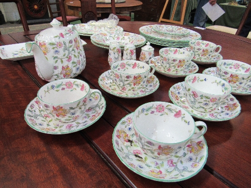 Part Minton 'Haddon Hall' tea service, 29 pieces. Estimate £40-60 - Image 4 of 4