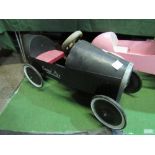 Child's Baghera black pedal car. Estimate £20-40