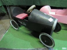 Child's Baghera black pedal car. Estimate £20-40