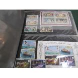 GB stamp assortment in album, Queen Elizabeth II collection in album & PHQ cards. Estimate £20-40