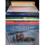 Collection of LP records including 10 box sets & 37 records, mixed artists. Estimate £20-30