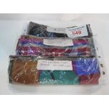 3 vintage silk scarves, Italian, Japanese & French. Estimate £15-20