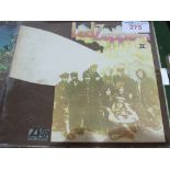 LP Records: Led Zeppelin II, 1969, original issue with gatefold sleeve; Deep Purple, 3 1970's albums