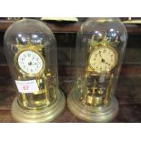 DRGM anniversary clock & another. Estimate £20-40