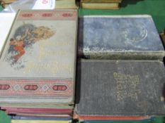 Collection of 19th & 20th century reader's novels, some with gilt tooled covers. Estimate £20-30