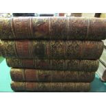 1720, rare, complete set, Histoire des Empereurs et des autres Princes written by N L De