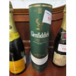 70cl bottle of Glenfiddich 12 years signature malt whisky in box. Estimate £20-30