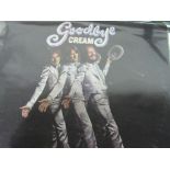 LP record: Cream 'Goodbye', 1969, original Polydor album issue with gatefold sleeve. Estimate £25-