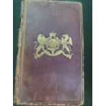 Cowper's Poetical Works, 2 volumes, bound in full calf leather, published 1830. Estimate £30-40