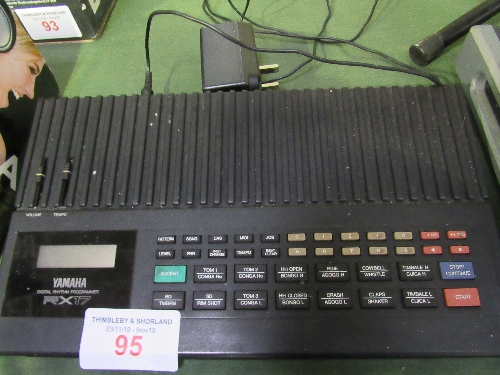 Yamaha RX17 digital rhythm programmer. Estimate £20-40