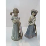 Lladro figurine 'Don't Forget Me' together with 'Elizabeth' no. 5645, both boxed. Estimate £35-50