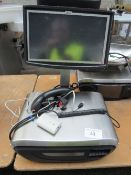 Avery Berkel XT420 digital scales together with Honeywell scanner