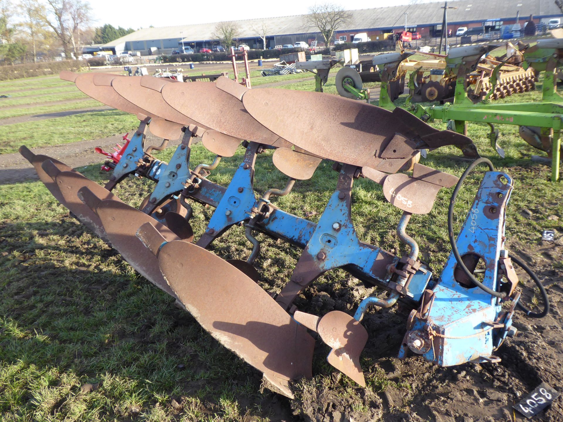 Ransome 4F reversible plough