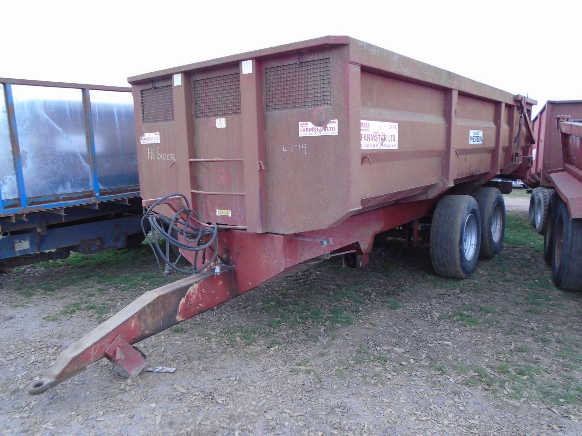 Richard Western RC12 grain trailer