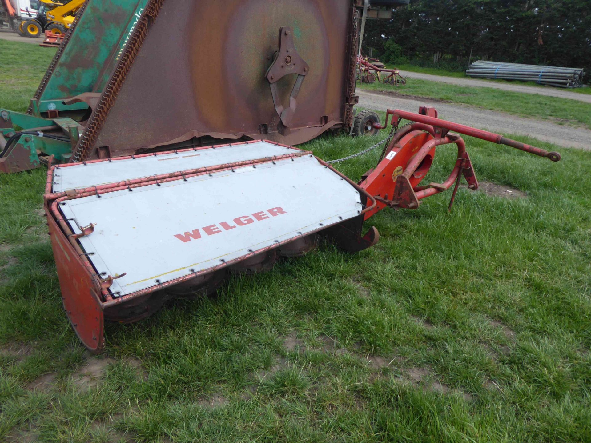 Welger disc mower