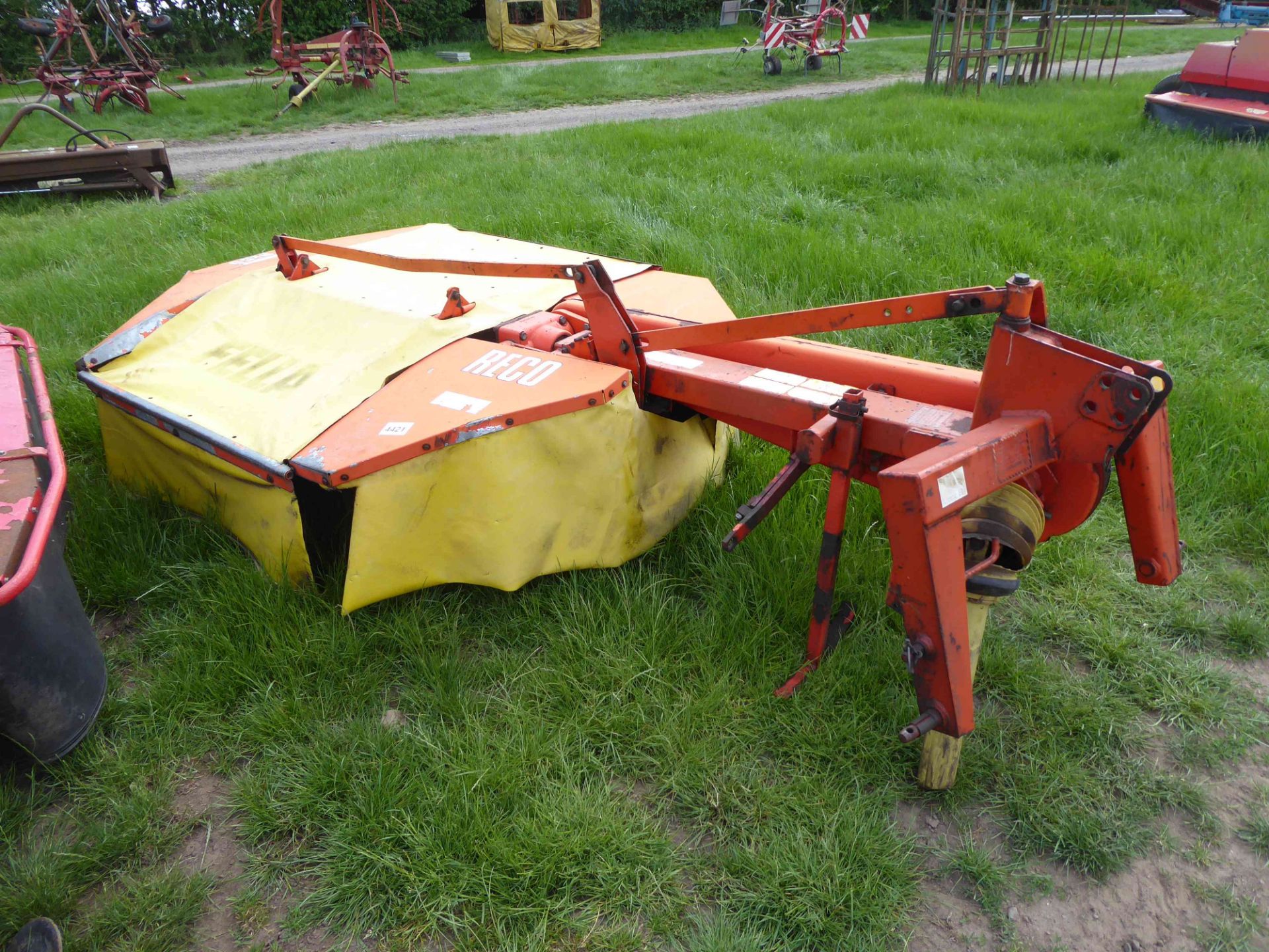 Reco Fella twin drum mower KM167, gwo