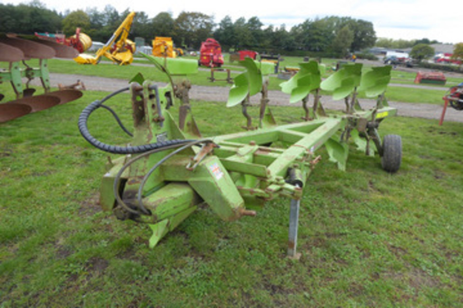 Dowdeswell DP8 B 5F plough, gwo