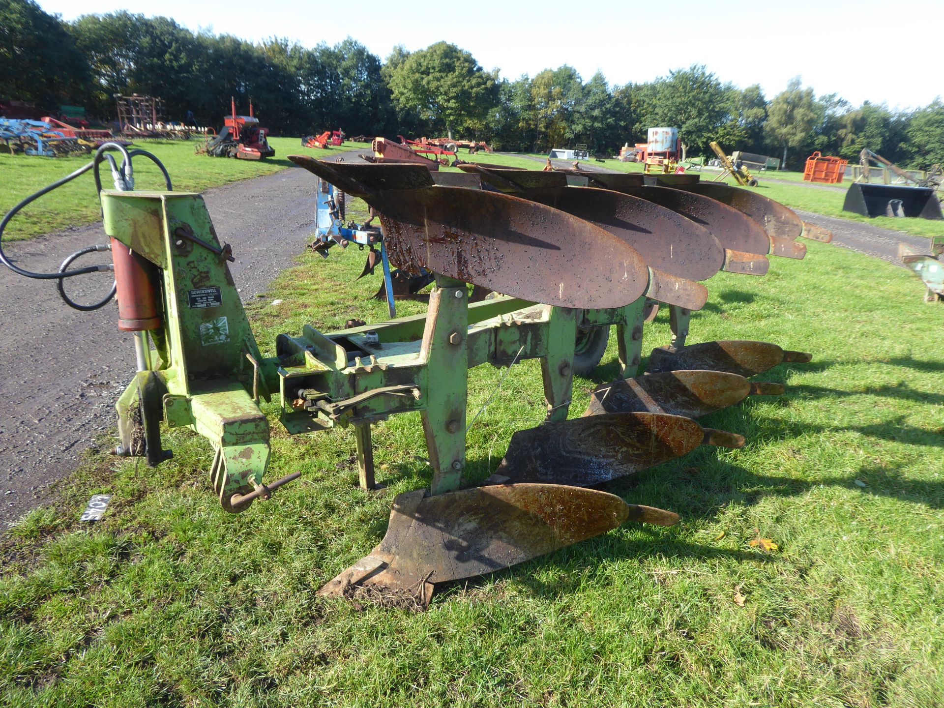 Dowdeswell 4F reversible plough