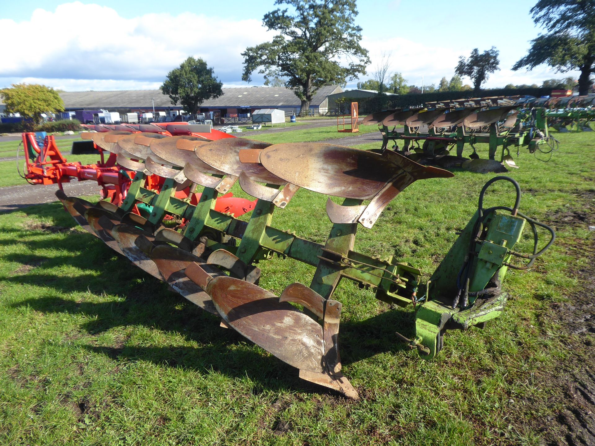 Dowdeswell 5F reversible plough