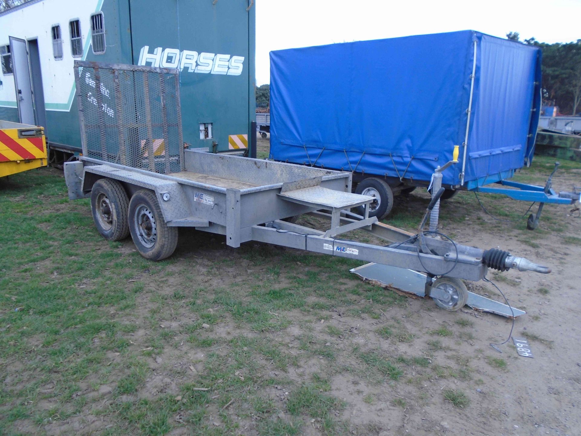 Meredith & Eyre 8x4 plant trailer