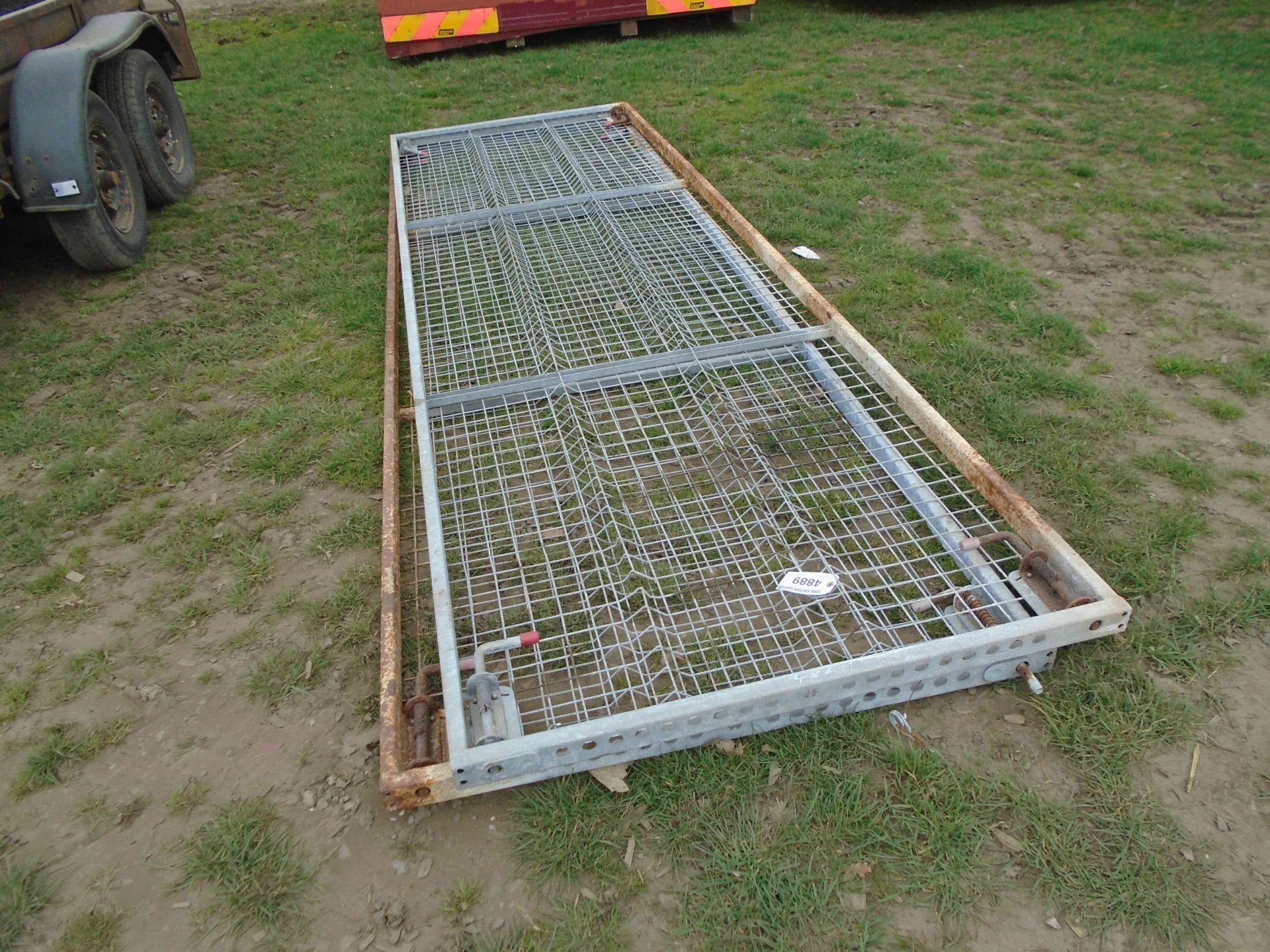 12ft trailer, cage sides