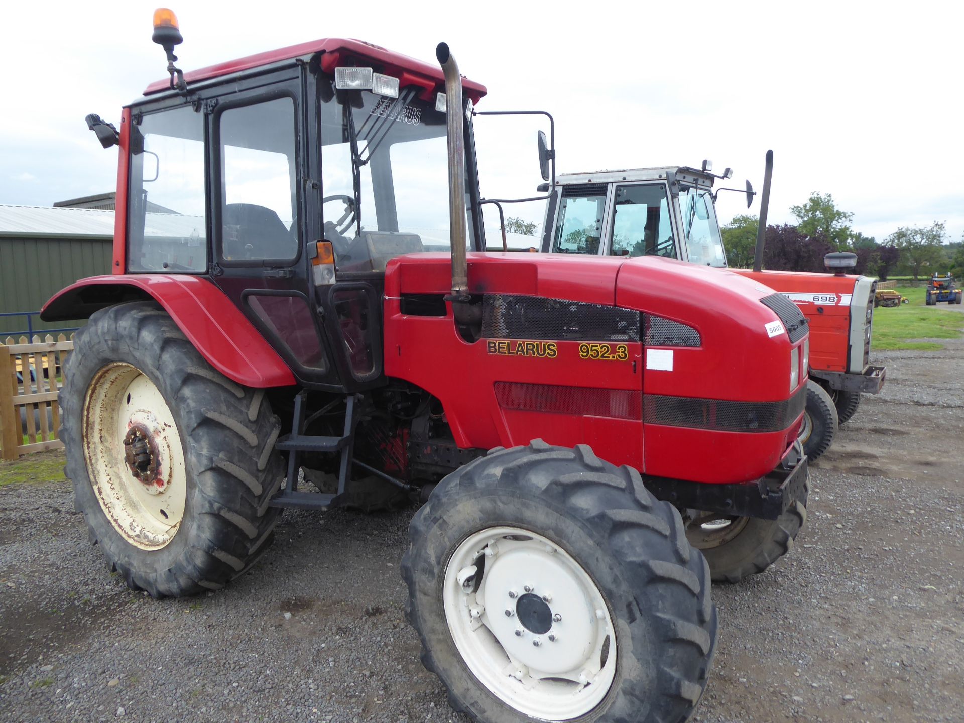 Belarus 9540 4wd 96hP tractor c/w V5 one owner from new