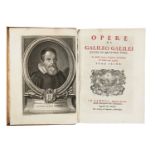 GALILEI, Galileo (1564-1642) - Opere divise in quattro tomi in questa nuova edizione accresciute