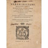 BOLZANIO, Urbano. Grammaticae institutiones ad graecam linguam. Venezia: Pietro Ravani eredi e soci,