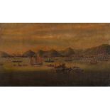 Chinese schoolView of Hong Kongoil on canvas (defects)China, 19th century(126x77 cm.)ITScuola