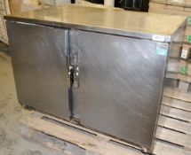 1 x WEALD High End 2-Door Bar Cooler Bootle Fridge - City Centre Restaurant Closure