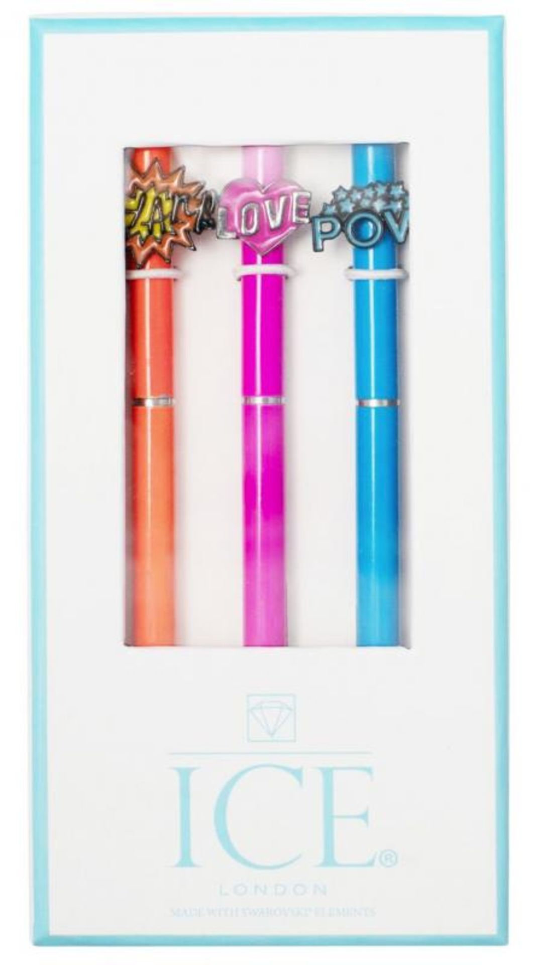 20 x ICE London 'Pop Art' Pen Set - Brand New Sealed Stock - Ideal Gifts With Great Resale Potential - Image 2 of 2