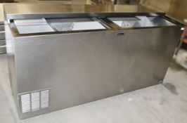 1 x PERLICK Commercial Bottle Cooler (Model: BC72-230) - City Centre Restaurant Closure - CL353 - Re