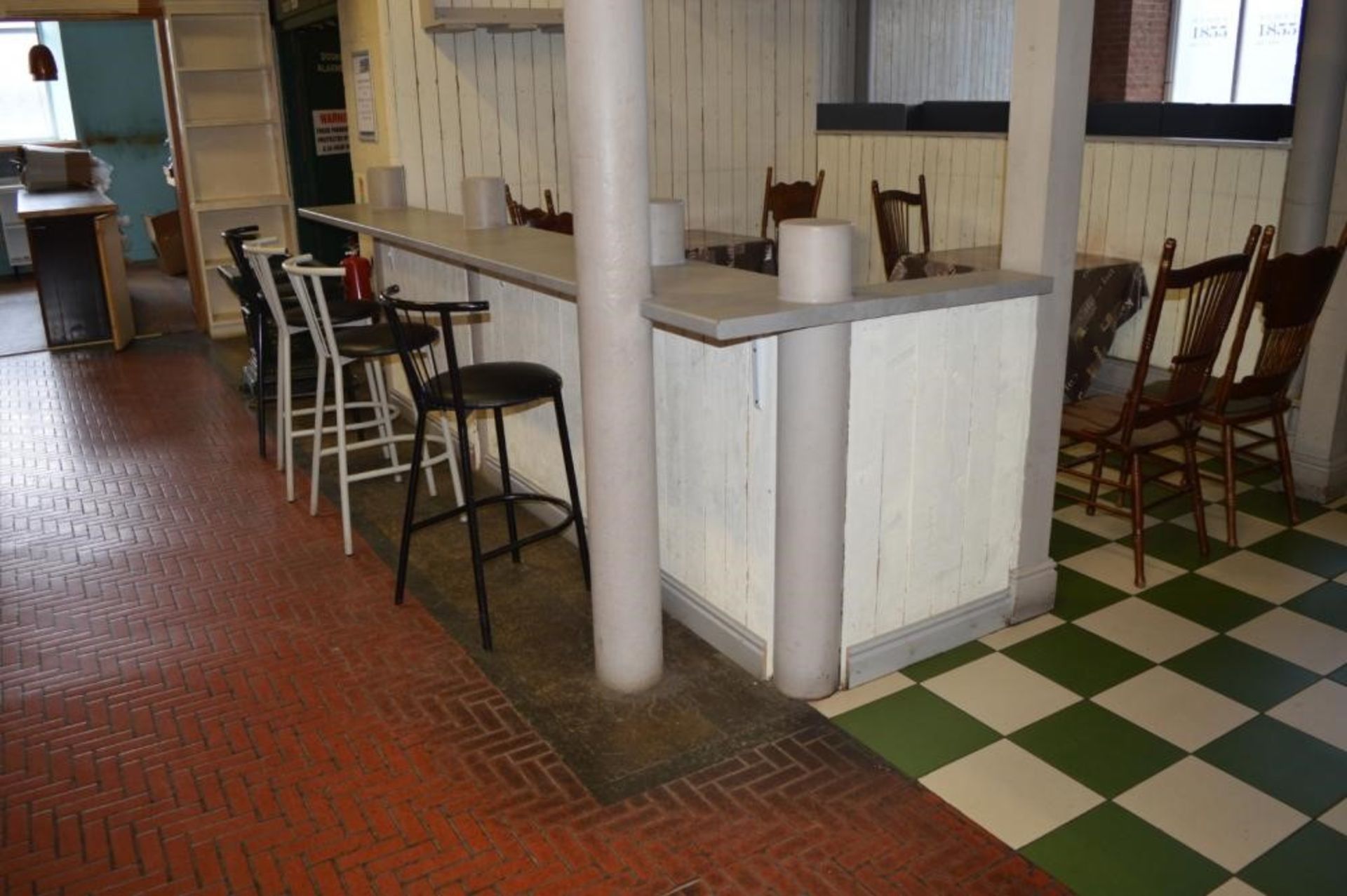 1 x Assorted Collection to Include Botany Bay Cafe 1855 Fixtures - Includes Seating Bar, Wall Paneli - Image 5 of 17