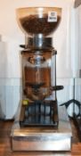 1 x Fracino Manual Coffee Grinder With Knock Out Drawer - Ref BB143 TF - CL351 - Location: Chorley P
